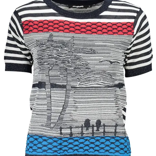 Dámsky modrý sveter Desigual