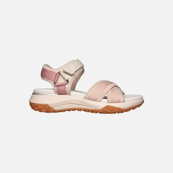 Beige women's sandals Geox Sorapis + Grip A - Women's