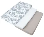 Medi Partners Set of 3 pcs. Fitted Sheet 60x120 cm 100% Cotton Baby Bed Linen Mattress
