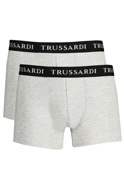 Pánske sivé boxerky Trussardi
