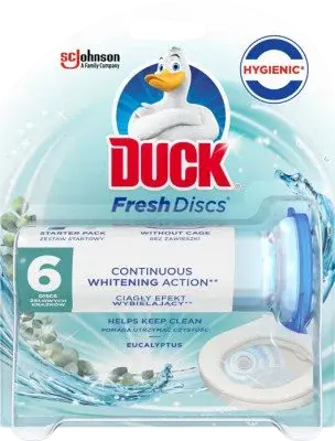 DUCK WC blok Fresh Discs Eucalyptus 36 ml