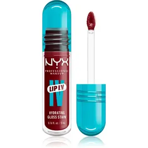 NYX Professional Makeup Lip IV dlhotrvajúci lesk na pery s hydratačným účinkom odtieň 13 - CRANBERRY SPLASH 5 ml