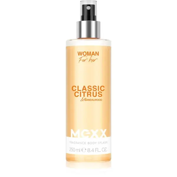 Mexx Woman Classic Citrus & Sandalwood New osviežujúci telový sprej pre ženy 250 ml