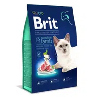 Brit Premium Cat by Nature Sensitive Lamb 8 kg | Granule pre mačky