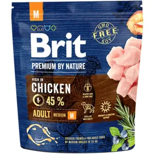 Brit Premium by Nature Adult M 1 kg | Granule pre psov