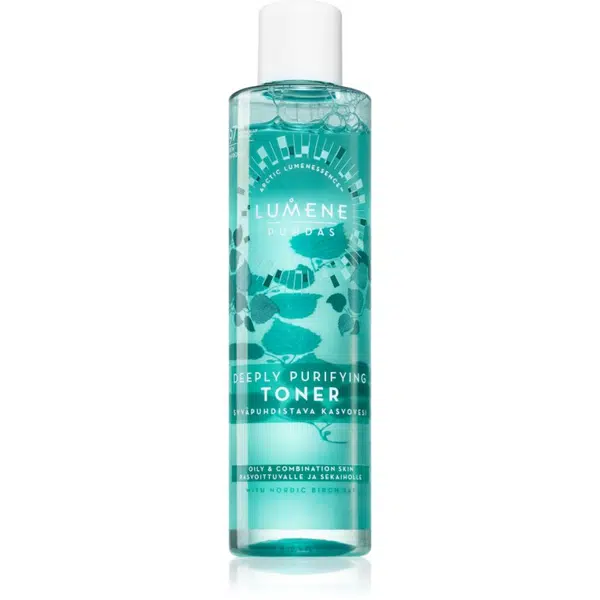 Lumene Deeply Purifying [PUHDAS] čistiace tonikum pre reguláciu mazu a minimalizáciu pórov 200 ml