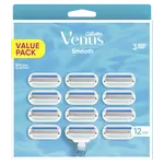 GILLETTE VENUS Smooth náhradné hlavice 12 ks