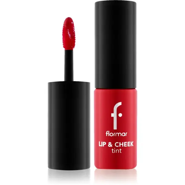 flormar Lip & Cheek Tint tekutá lícenka na pery a líca odtieň 001 Scarlet Ruby 6.7 ml