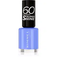 Rimmel 60 Seconds Super Shine lak na nechty odtieň 856 Blue Breeze 8 ml