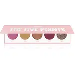 Miyo Eyeshadow The five points paletka očných tieňov odtieň 27 Purple heart 1 ks