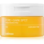 celimax Pore+Dark Spot Brightening Pad tonizačné vankúšiky pre rozjasnenie a hydratáciu 40 ks