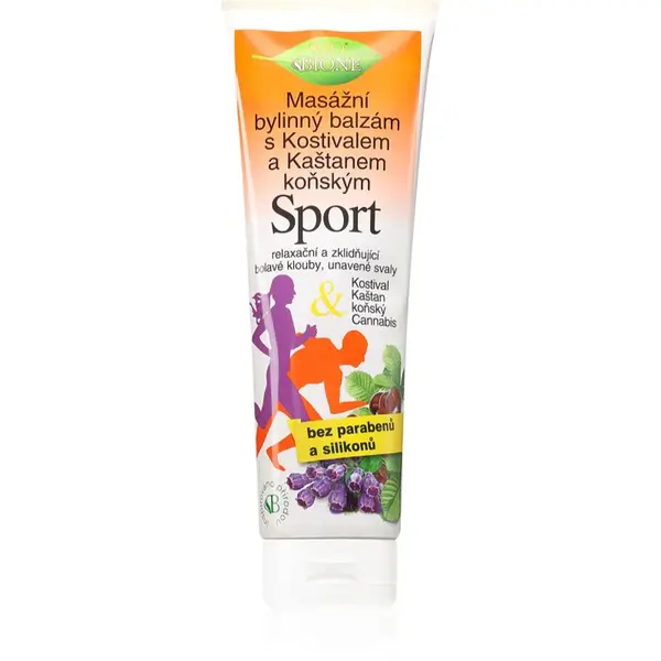 Bione Cosmetics Sport relaxačný masážny balzam 300 ml