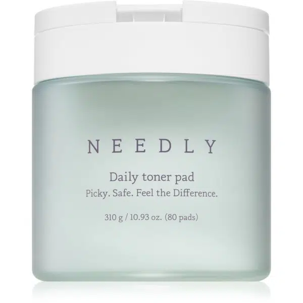 NEEDLY Daily Toner Pad peelingové pleťové tampóny pre mastnú a problematickú pleť 80 ks