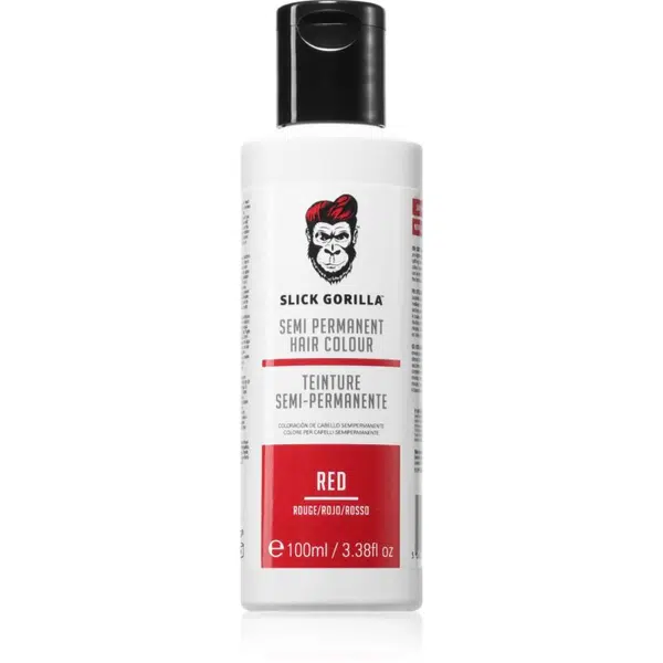 Slick Gorilla Hair Colour farba na vlasy pre mužov Red 100 ml