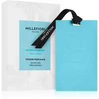 Millefiori Acqua Marina Laundry vonná karta 3 ks