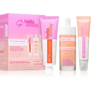 hello sunday the everyday essentials sada pre žiarivú pokožku