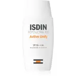 ISDIN FotoUltra 100 Active Unify rozjasňujúci ochranný krém SPF 50+ 50 ml
