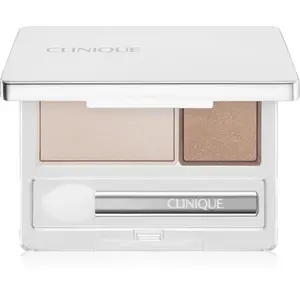 Clinique All About Shadow™ Duo duo očné tiene odtieň Ivory Bisque/Bronze Satin - Shimmer 1.7 g
