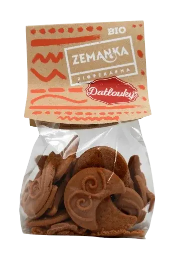 ZEMANKA Datľové sušienky s citrónovým olejom BIO 100 g