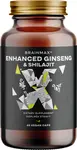 BRAINMAX Enhanced Ginseng & Shilajit 60 kapsúl