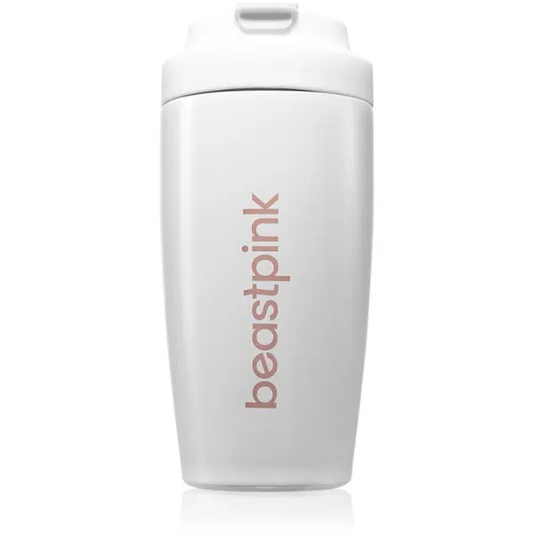 BeastPink Thermo Mug termohrnček s rúrkou farba White 500 ml