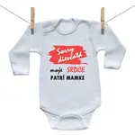 Boodyy Body s dlhým rukávom Sorry dievčatá moje srdce patrí mamke 50 (0 mesiacov)