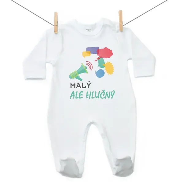 Boodyy Overal Malý ale hlučný 68 (3-6 mesiacov)