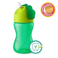 Philips AVENT Hrnček 300 ml Bendy s ohybnou slamkou chlapec+darček PETITE&MARS Miska 6m+