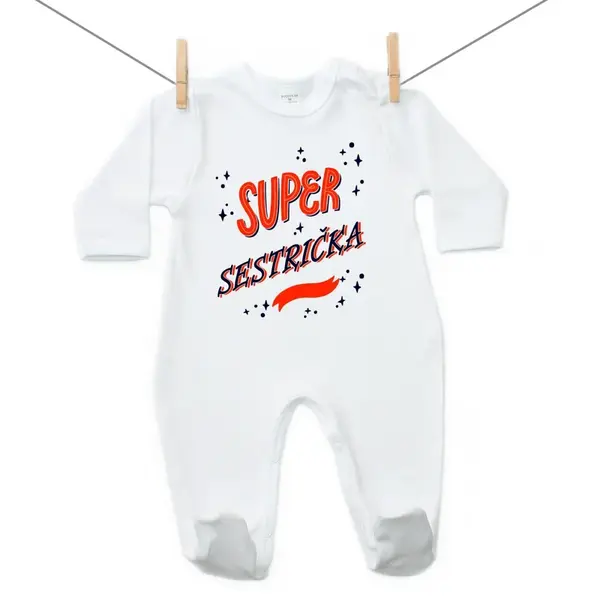 Boodyy Overal Super sestrička 56 (0-2 mesiace)