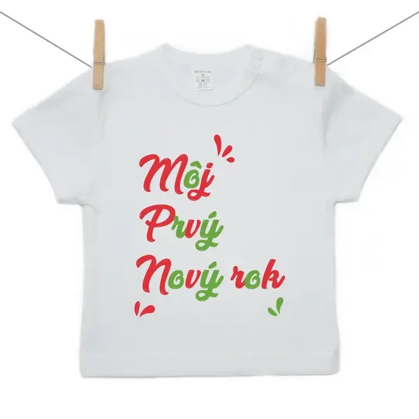 Boodyy Tričko s krátkym rukávom Môj prvý Nový rok 110 (4-5 rokov)
