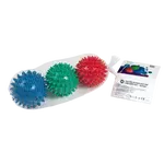 REHAFUND PILO-3011 rehabilitačná lopta s tŕňmi 3ks soft 7cm,8cm,9cm
