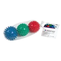 REHAFUND PILO-3011 rehabilitačná lopta s tŕňmi 3ks soft 7cm,8cm,9cm