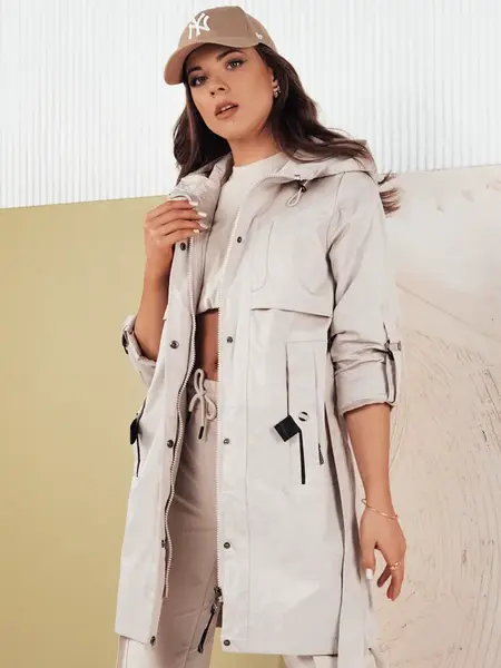 Dámská bunda parka NOLES Barva šedá DSTREET