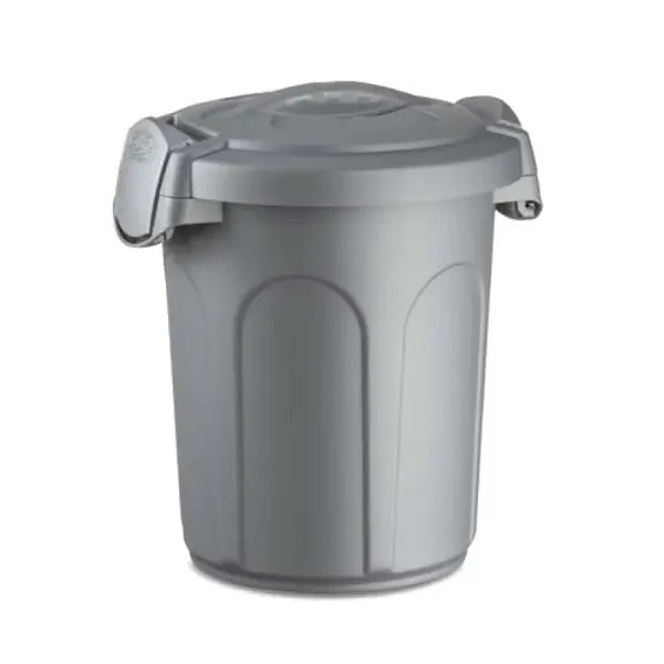 STEFANPLAST Jerry 37x32x46cm 23l sivý kontajner na 8kg granúl