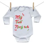 Boodyy Body s dlhým rukávom Môj tretí Nový rok 98 (2-3 roky)