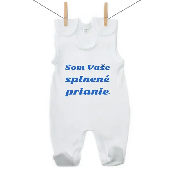 Boodyy Dupačky Splnené prianie Modrá 68 (3-6 mesiacov)