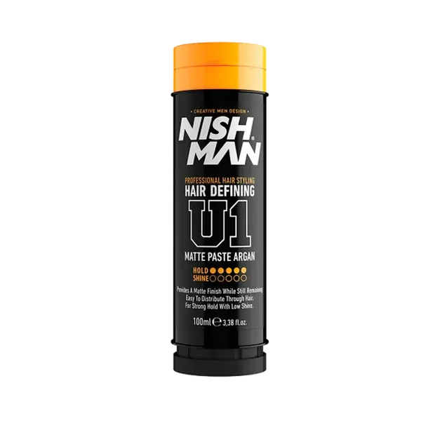 Matná stylingová pasta v tube Nishman U1 Matte Paste Argan 100 ml