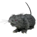 Dekorácia Potkan s efektmi 30cm