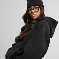 Basic Flap Beanie černá