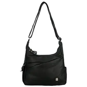 Dámská crossbody kabelka černá - Firenze Kathy