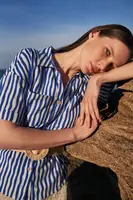 Marisse Women's Shirt L-Ko-4361 L.Navy