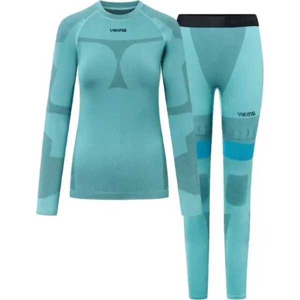 Viking VOLCANICA Dámské funkční prádlo, tyrkysová, velikost