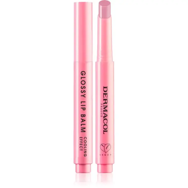 Dermacol Beauty Stick Glossy Lip Balm pečující lesk na rty s chladivým účinkem vůně 02 Tutti Frutti 2.2 g