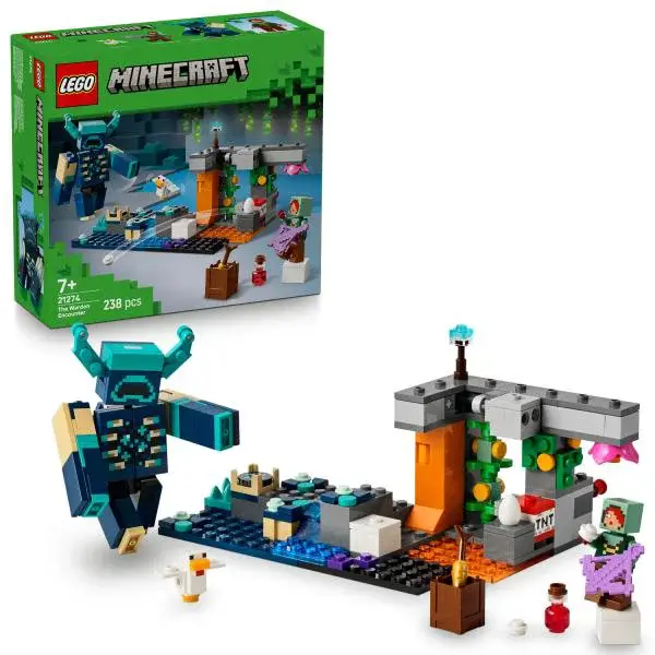 LEGO® Minecraft™ 21274 Stretnutie so Strážcom