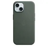 Zadní kryt Apple FineWoven MT3J3ZM/A vč. MagSafe pro Apple iPhone 15, evergreen