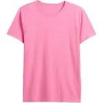 GAP V-SS FAV CREW SOLID Dámske bavlnené tričko, ružová, veľkosť