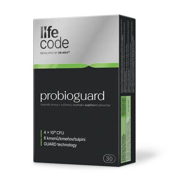 LifeCode developed by Dr. Max® probioguard 30 kapslí