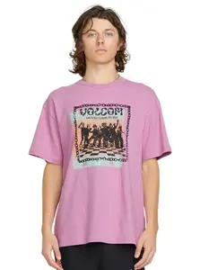 Volcom pánské tričko Fa F Rygalski Sst Steel Purple | Fialová | Velikost M