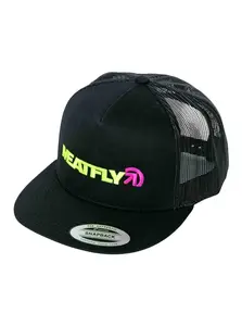 Meatfly kšiltovka Percy Trucker Snapback Lime / Black | Černá | Velikost One Size