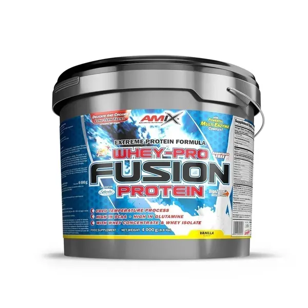 AMIX Whey-Pro Fusion, Banana, 4000g